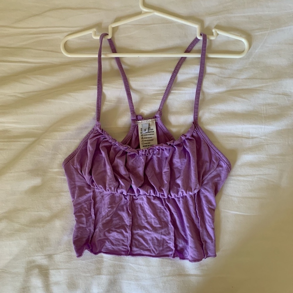 soft lavender cami